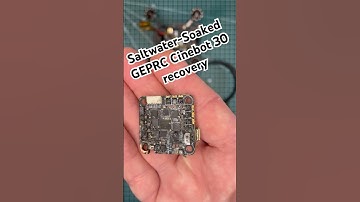 Saltwater-Soaked GEPRC Cinebot 30 recovery #fpvworkbench #geprc #geprccinebot30
