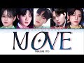 [CORRECT] T5 (TREASURE (트레저)) &quot; MOVE &quot; Lyrics (ColorCoded/ENG/HAN/ROM/가사)