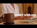 Study with me  2hour pomodoro 5010 with focus music 