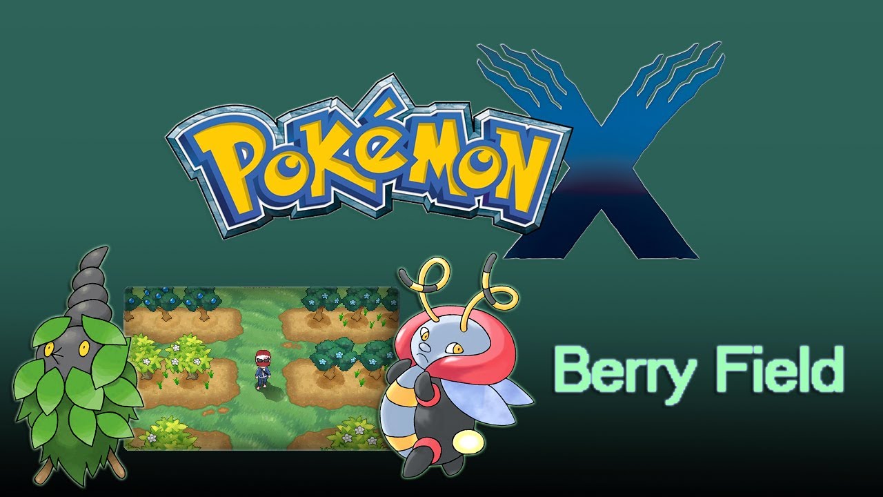 Pokémon XY WILD POKÉMON in the BERRY FIELD YouTube