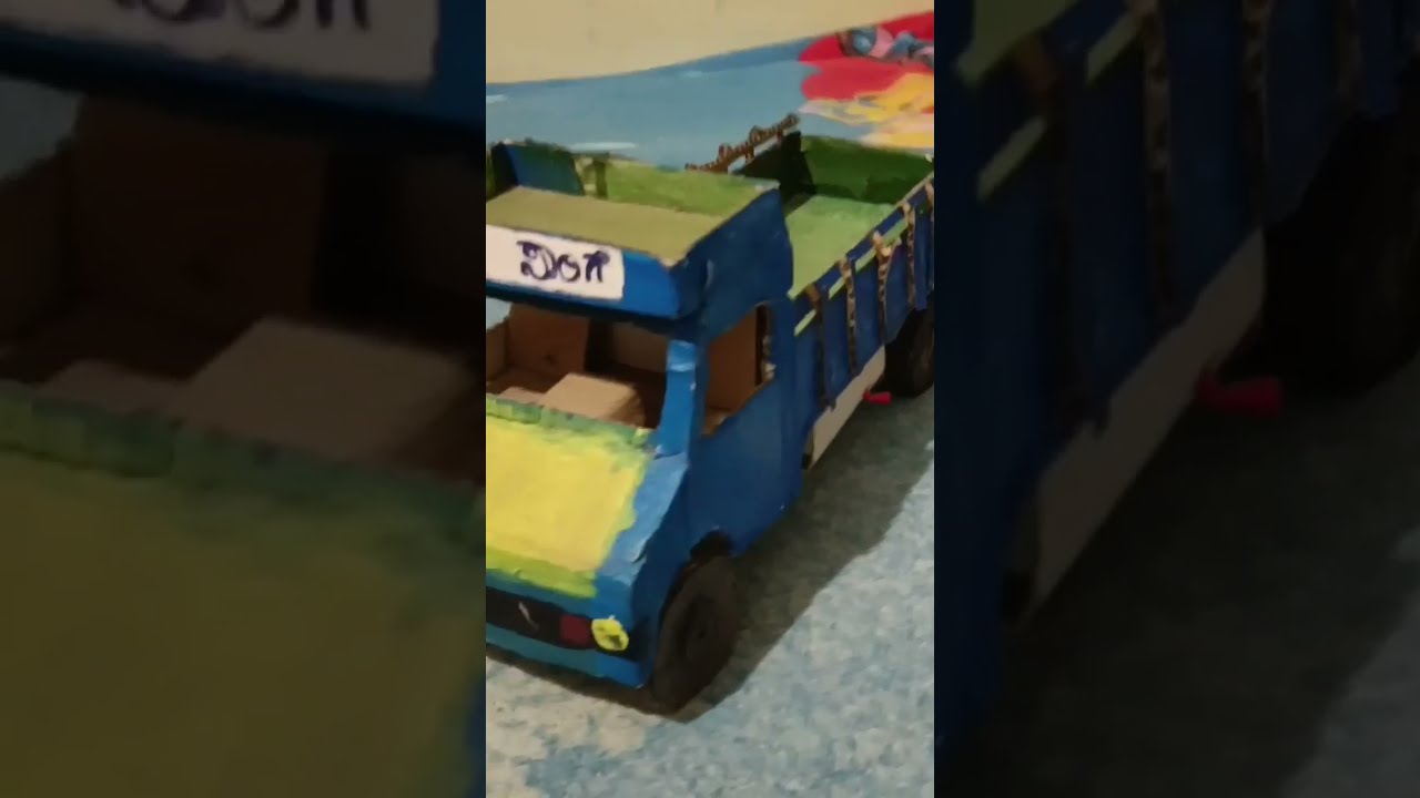 407 Lorry In Cardboard New Member YouTube 407 Lorry In Cardboard New Member YouTube