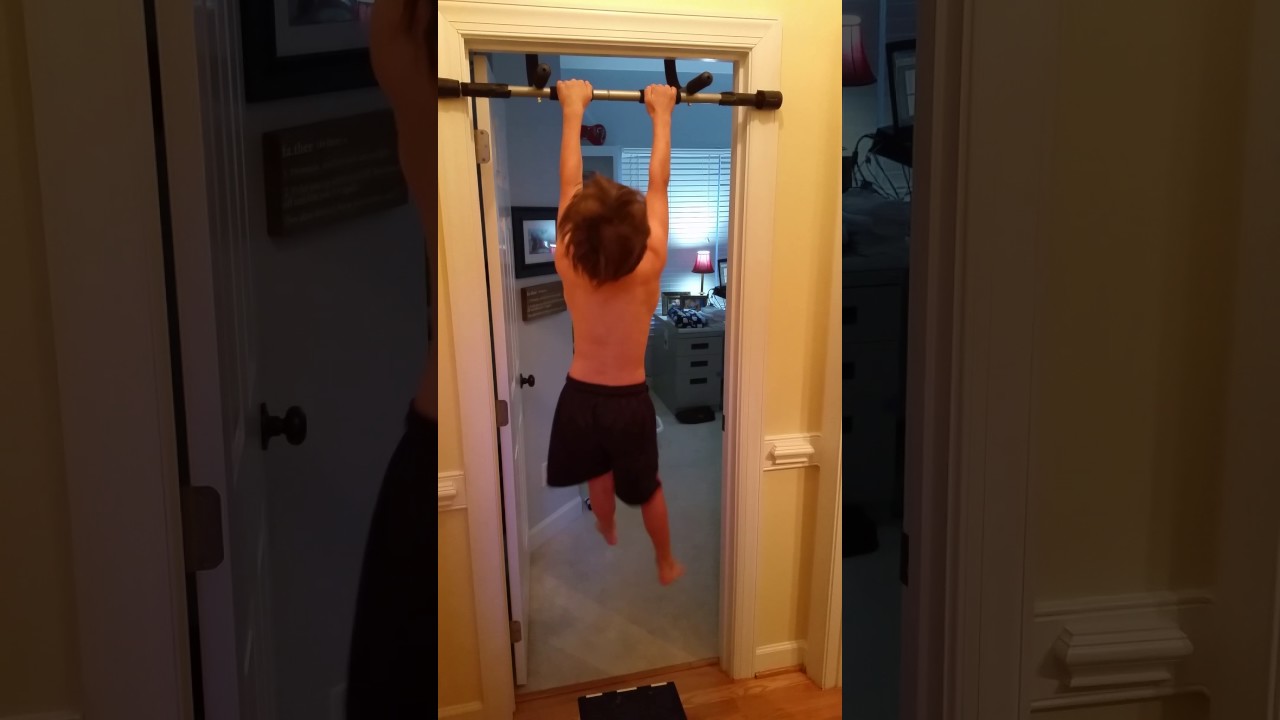 Barron Pull Ups 8 year old YouTube