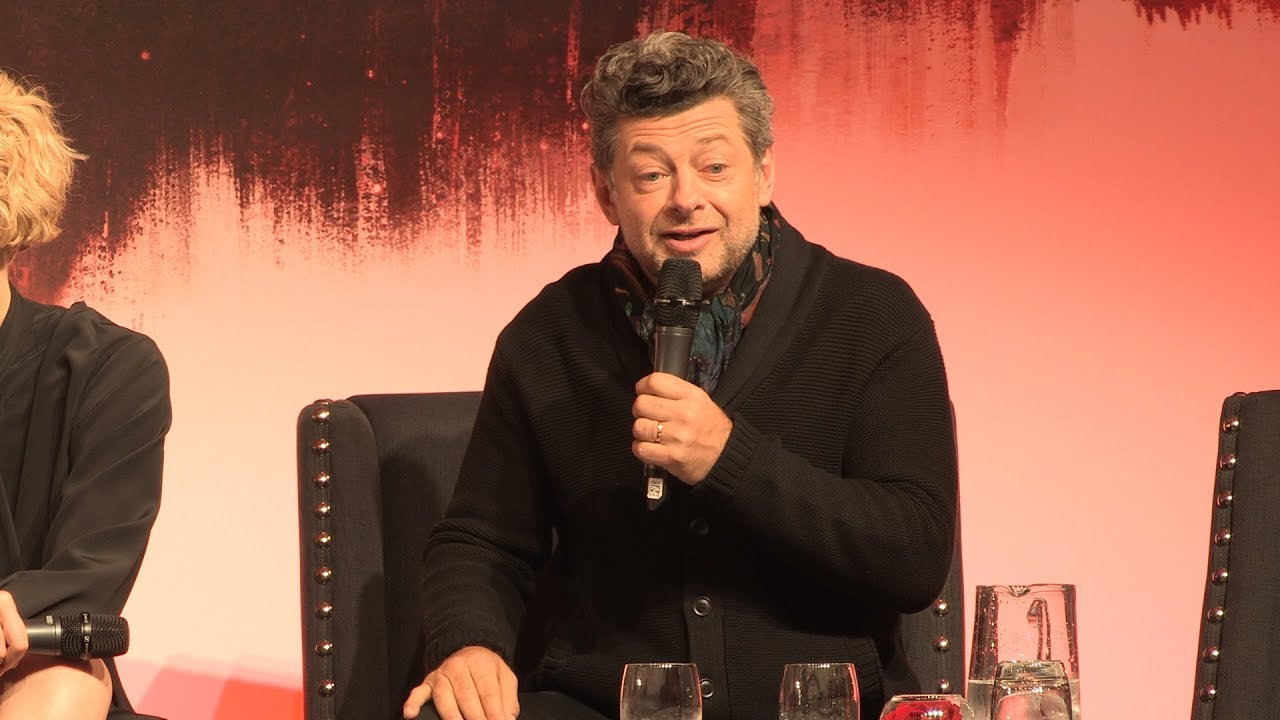 Andy Serkis on Supreme Leader Snoke - Star Wars: The Last Jedi - European  Press Conference