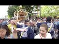 「令和」銀座の通りに神輿やアーティスト②：2019.5.3