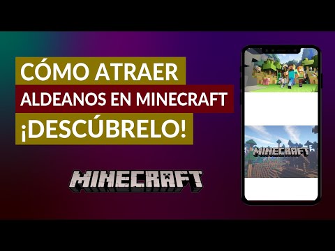 Como Atraer Aldeanos o Hacer que te siga un Aldeano en Minecraft