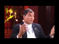 Presidente Rafael Correa ofrece entrevista a Ana Pastor de CNN