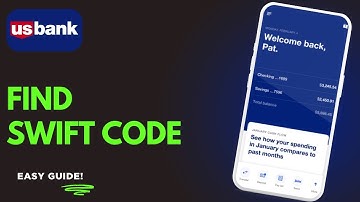 How To Find US Bank Swift Code !