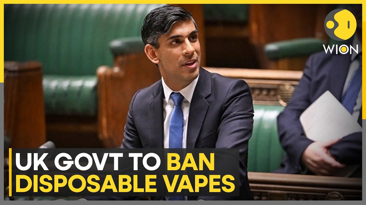 what vapes is the uk government banning Disposable vapes to be banned for children's health, government says