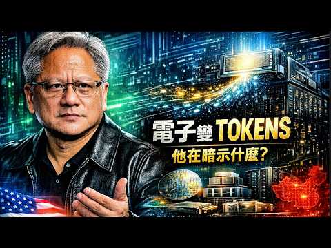 【黃仁勳最新訪談】「把電子變成 Tokens」：揭開 AI 戰局真正核心