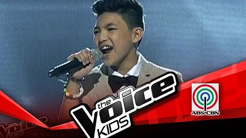 The Voice Kids Philippines Semi Finals "One Moment In Time" by Darren