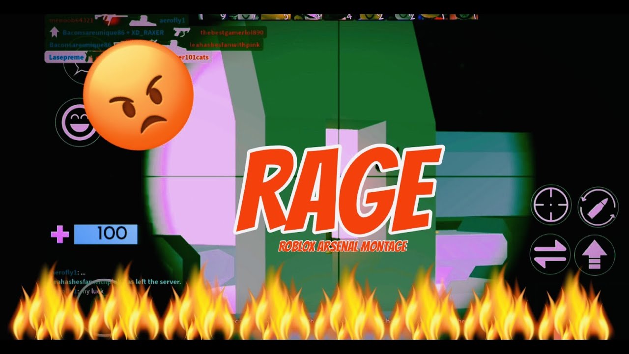 Rage 😡 (Roblox Arsenal Montage)