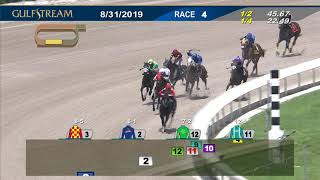 Gulfstream Park August 31, 2019 Race 4