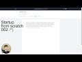 Application walkthrough! - Building a Startup from scratch 002