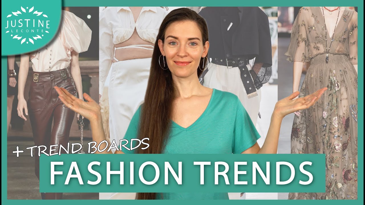 6 FASHION TRENDS Spring/Summer 2021: there's a lot happening | Justine Leconte, on YouTube