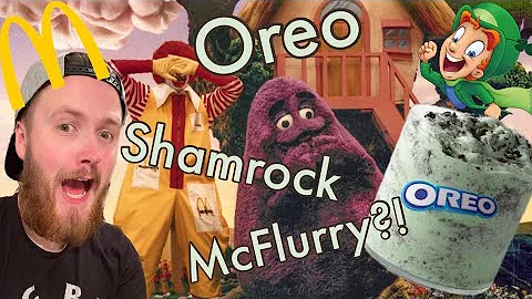 McDonald's® Oreo® Shamrock McFlurry Review! | TravTries!