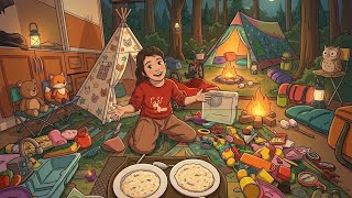 Asel ile Evde Kamp Keyfi! 🏕️ Evcilik Oynuyoruz @KidsAselGame 
