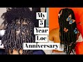 My 5 Year Loc Anniversary | My Loc Journey Recap + What's next to come in my journey