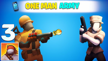 🆕 GUNS UP! Mobile Gameplay Trailer Android, iOS New Game Tutorial Walkthrough Part 3 | Max Level