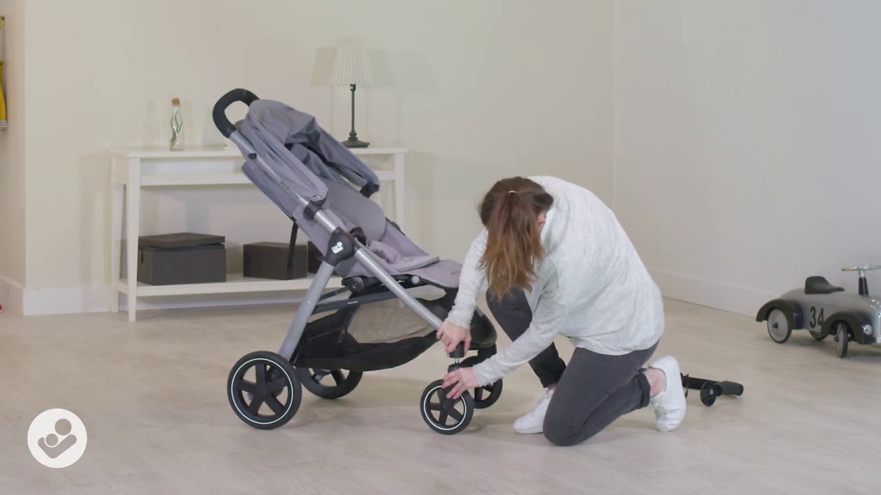 Maxi-Cosi Gia wandelwagen montage handleiding - Baby \u0026 Koter - YouTube