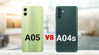 Samsung A05 vs Samsung A04s