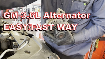 06-15 GM 3.6L Acadia, Traverse, Enclave, Outlook Alternator Replacement Overview