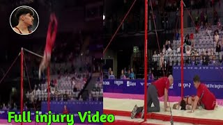 Gabriel Langton Horrific Fall | England Gymnast Injured at 2026 Commonwealth Games High Bar Final