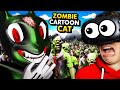 NEW Surviving ZOMBIE CARTOON CAT APOCALYPSE In VR (Undead Development VR Funny Gameplay)