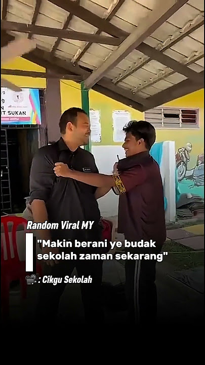 Pelajar tumbuk cikgu #randomviralmy