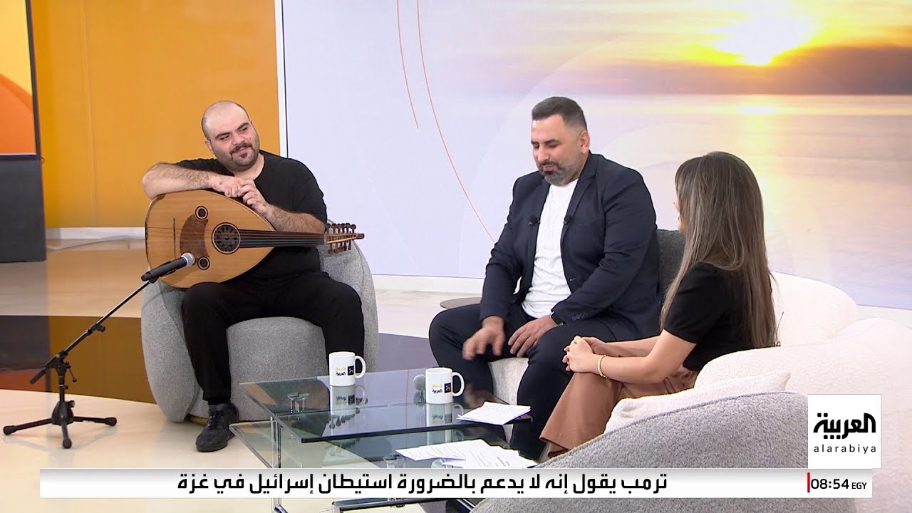 الفنان السوري أذينة العلي في لقاء خاص مع صباح العربية