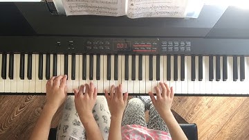 “When The Saints Go Marching In” on Piano - Faber Piano Adventures level 1