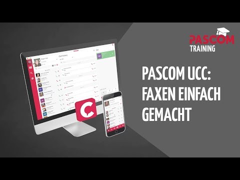 pascom Training: Virtuelles Faxen einfach gemacht [deutsch]