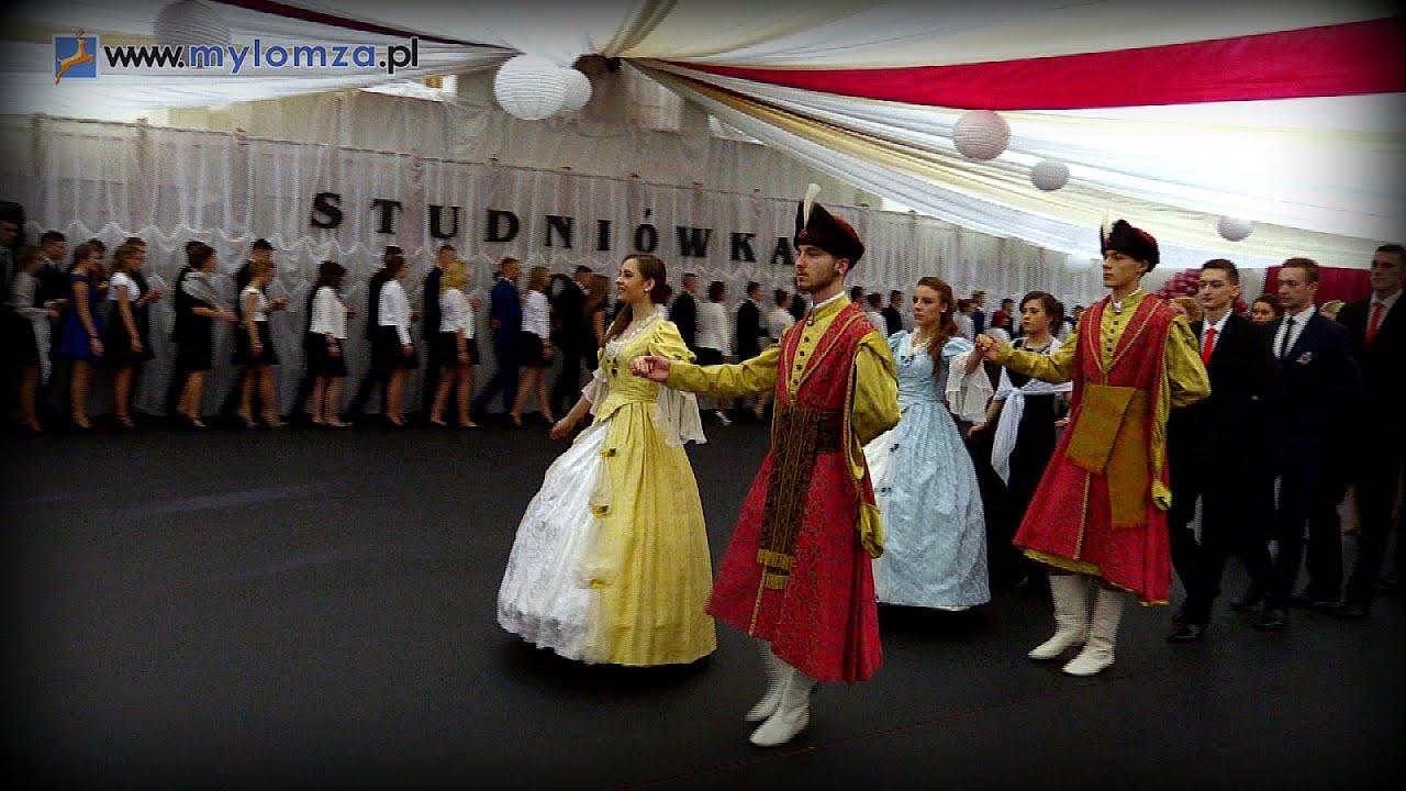 Studniówka A.D. 2016 w III LO w Łomży [POLONEZ]