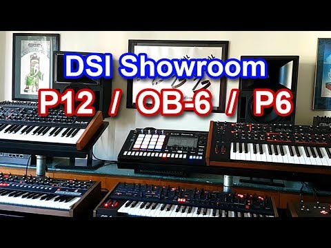 Dave Smith Instruments (DSI) - Showroom + Prophet 12 / OB-6 / Prophet 6 【SYNTH DEMO】