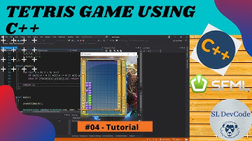 Create Simple Game Tutorial 04 - How to Create Tetris Game Using C++ (SFML) With Source Code | Demo