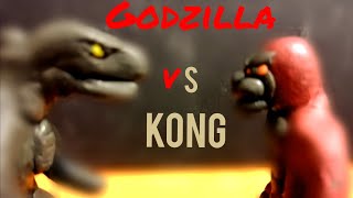 Godzilla vs kong|Claymation movie (600 sub special)