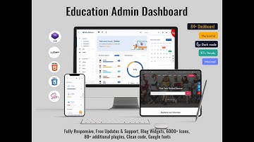 Dashboard education learning management system Bootstrap 5 UI Kit