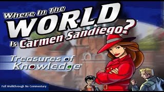 Carmen Sandiego & The Treasures of Knowledge Full Game Walkthrough No Commentary screenshot 1