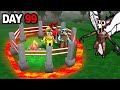 We Survived 99 NIGHTS in A MODDED FOREST...