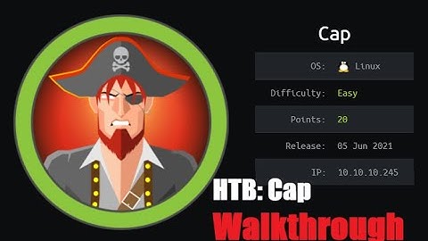 Cap Walkthrough | HackTheBox | CTF