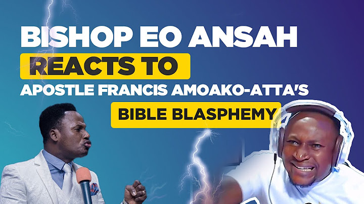 I CAN COLLAPSE CHRISTIANITY IN 10 DAYS - APOSTLE FRANCIS AMOAKO-ATTA