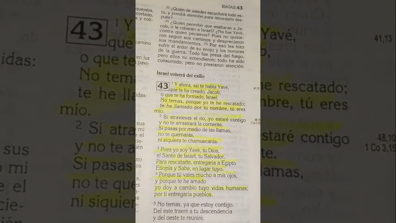 isa as 43 1 4 Dios quiere Hablarte En Su palabra abre Tu coraz n isa as 43 1 4 Dios quiere Hablarte En Su palabra abre Tu coraz n
