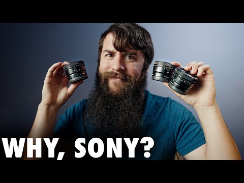 REDUNDANT & EXPENSIVE? Sony Lens Review For Filmmakers | 24mm 2.8, 40mm 2.5, 50mm 2.5