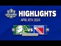 Ohl playoff highlights london knights  kitchener rangers  game 3  april 16th 2024