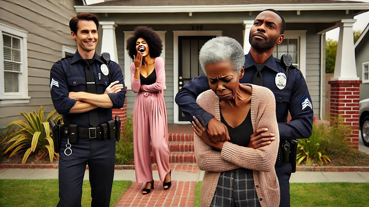 My Son's Wife Had No Idea I Owned The House They Lived In. She Called The Cops on Me, then this...