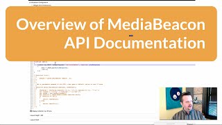 Overview of MediaBeacon API Documentation