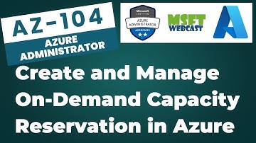 33. Create and Manage Capacity Reservation in Azure | Step-by-Step Tutorial