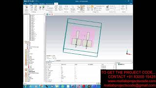 MIMO Monopole Antenna with reduced mutual coupling  CST