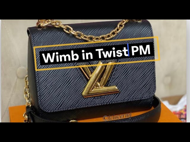 Louis Vuitton Noir Twist Bag PM – The Closet