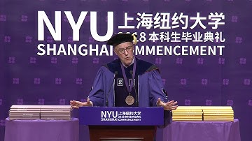 Commencement 2018 | President Andrew Hamilton