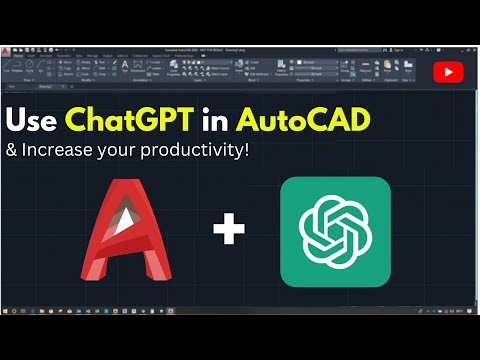 Double Your AutoCAD Productivity, Use ChatGPT | AutoCAD Tutorial